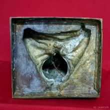 พระบูชาพระบรมครูหมอชีวกโกมารภัจจ์ 10 นิ้ว หล่อเก่าโบราณ