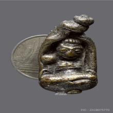 พระอุปคุตหลังพระพุทธ หลวงพ่ออิ่ม วัดหัวเขา