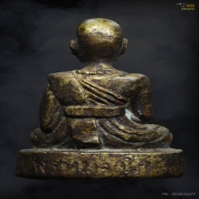 รูปหล่อโบราณครูบาพรหมา วัดพระบาทตากผ้า รุ่นแรก