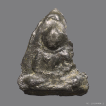 พระร่วงนั่งกรุเชตุพน เนื้อชินเงิน กรุวัดเชตุพน สุโขทัย