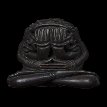 พระปิดตามหาอุตต์ ปี 2518 นวะโลหะ หลวงพ่อเกษม เขมโก