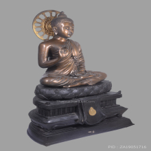 พระบูชาเชียงแสนประยุกต์ ปี 2529 ขนาด 9 นิ้ว ลพ เกษม เขมโก