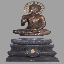 พระบูชาเชียงแสนประยุกต์ ปี 2529 ขนาด 9 นิ้ว ลพ เกษม เขมโก