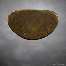 รูปหล่อหลวงพ่อเงิน รุ่นช้างคู่ ปี2526 พิมพ์เล็ก หล่อนำฤกษ์