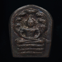 เหรียญปรกใบมะขาม พ่อท่านคลิ้ง ปี2512 รุ่นแรก สวยๆ3