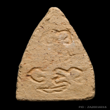 พระพุทโธน้อย พิมพ์ เล็ก หน้าตุ๊กตา เนื้อดินกรอบกระจก 2494