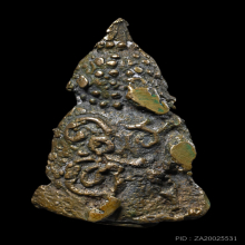 พระชัยวัฒน์หลวงพ่อสุทธิ์ วัดหนองหวาย พิมพ์ใหญ่มีเม็ดพระศก