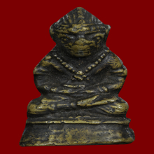 หนุมานหล่อโบราณ หลวงปู่เม้า วัดสี่เหลี่ยม จ.บุรีรัมย์ ปี17