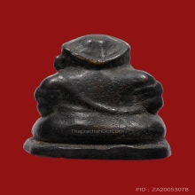 พระพิษเนศ เนื้อออกสำริด ไม่ทราบที่