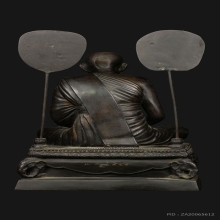 พระบูชาหลวงพ่อเงิน วัดท้ายน้ำ ปี2548 ฐานช้าง ขนาดบูชา 9 นิ้ว