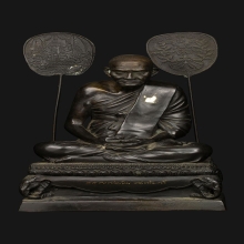 พระบูชาหลวงพ่อเงิน วัดท้ายน้ำ ปี2548 ฐานช้าง ขนาดบูชา 9 นิ้ว