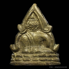 พระพุทธชินราชอินโดจีน พิมพ์ต้อบัวขีด ผิวน้ำทองเดิมๆ