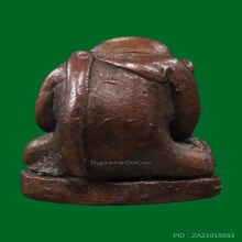 พระปิดตาเนื้อสัมฤทธิ์ หลวงปู่คำดี วัดธาตุหลวง สปป.ลาว