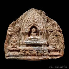 พระซุ้มปรางค์ กรุนางตรา นครศรีธรรมราช เนื้อดิน