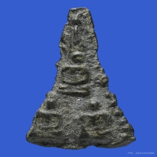 พระสามนางเนื้อชินเขียว กรุพิจิตร พิมพ์2หน้า