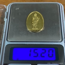 พระทองคำ พระศากยมุนี วัดพระญาติการาม ปี37