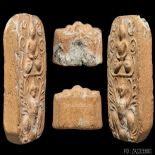 พระหลวงพ่อปาน วัดบางนมโค พิมพ์ครุฑใหญ่ลึกA องค์ดาราหลายเล่ม