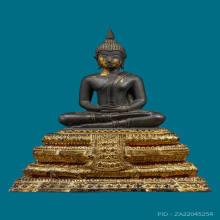 พระบูชาพระประทานยิ้มรับฟ้า 100 ปี วัดระฆัง ปี2515 กทม