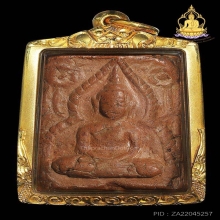 ขุนแผนหน้าค่าย หลวงพ่อโหน่ง เนื้อดินปี2467สภาพสวยเนื้อจัดมาก