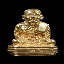 หลวงปู่ทวด  รุ่นกฐิน ปี 2542 วัดช้างให้ เนื้อทองคำ หมายเลข 6