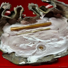 พระบูชา รุ่นแรก 9 นิ้ว นำฤกษ์ หลวงปู่กาหลง เขี้ยวเเก้ว