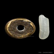 ประคำหลวงพ่อเเก้ว วัดเคลือวัลย์ (เลี่ยมทองโบราณ)