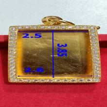 ตลับเพชรพระสมเด็จ ร้านแสงฟ้า หนัก 47.83 กรัม