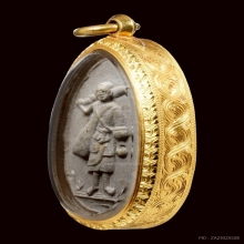 พระสิวลีรูปไข่ เนื้อผงเกสร หลวงปู่โต๊ะ