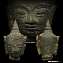 เศียรพระชัยอยุธยา เนื้อสัมฤทธิ์