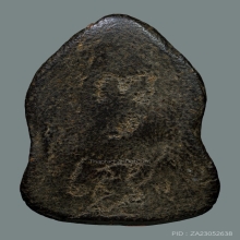 หลวงพ่อดิ่ง วัดบางวัว เนื้อผงยาคลุกรัก พิมพ์นาคปรก