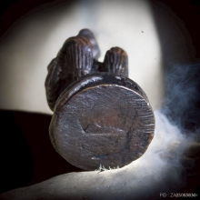 หนุมานแผลงฤทธิ์รุ่นแรก หลวงพ่อเกตุ วัดเกาะหลัก ปี 33