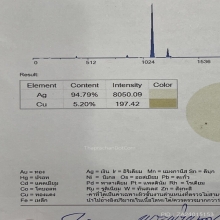 พระพิฆเนศ เนื้อเงิน94.79% 3นิ้ว(เกือบ2kg.)