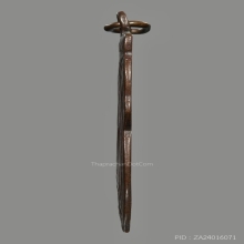 เหรียญหลวงพ่อกลั่น วัดพระญาติการาม รุ่นเเรก ปี2469 ขอเบ็ด