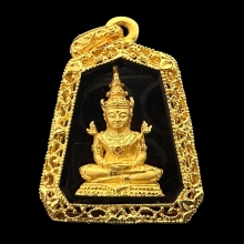 #พระทองคำ.. พระแก้วมรกต (จำลอง)ตรา ภปร. 