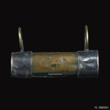 ตะกรุดเนื้อฝาบาตร เลี่ยมเงินเดิมๆๆ (เก่ามากไม่รู้วัด)