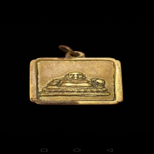 พระสังกัจจายน์ โรงเจตลาดพลู รุ่นแรกปี 2495 บล็อกมีประคำ นิยม