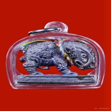 พญาหมูพลิกแผ่นดิน หลวงปู่กาหลง เนื้อตะกั่วรุ่นแรก เลข 55