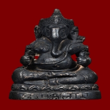  รูปหล่อพระพิฆเนศโบสถ์พราหมณ์ ปี 30 เนื้อเงิน ตอกโค๊ต