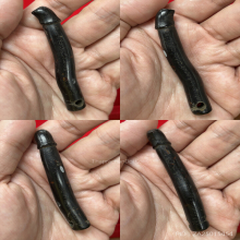 >>>..,ปลัดขิกอาจารย์หล่อ วัดครุใน ไม้กัลปังหาดำ จาร 4แถว