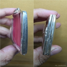 ตลับเงิน ใส่พระปรุหนัง งานมือ