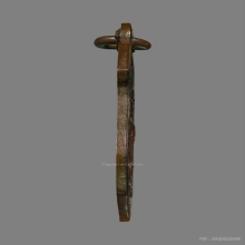 เหรียญพ่อท่านผุด วัดนันทาราม รุ่นแรก ปี 2460 บล็อคหลังหลุม 