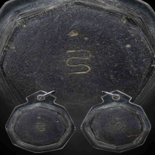 บาตรตัน (บาตรตั๋น) แปดเหลี่ยม เนื้อสำริด