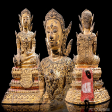 พระศรีอริยเมตไตรทรงเครื่องยุครัตนโกสินทร์