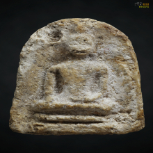 พระกรุวัดเงินคลองเตย พิมพ์เล็บมือ ปางมารวิชัย