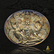 เหรียญบาตรน้ำมนต์จตุคามรามเทพ วัดคงคาวง เนื้อเงิน