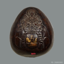 พระราหูบูชาหลวงพ่อพุฒ วัดกลางบางพระ พิเศษกะลา3ตา