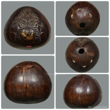 พระราหูบูชาหลวงพ่อพุฒ วัดกลางบางพระ พิเศษกะลา3ตา