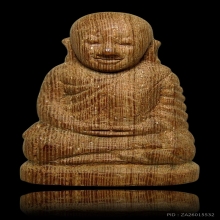 รูปเหมือนหลวงพ่อเงิน เนื้อไม้โพธิ์แกะ ปี 15 สวย หายาก