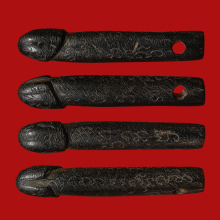 >>>..,ปลัดขิกหลวงพ่อคง วัดวังสรรพรส ไม้งิ้วดำ ไซด์จิ๋ว