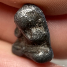 พระปิดตา หลังเรียบเนื้อตะกั่วเก่า